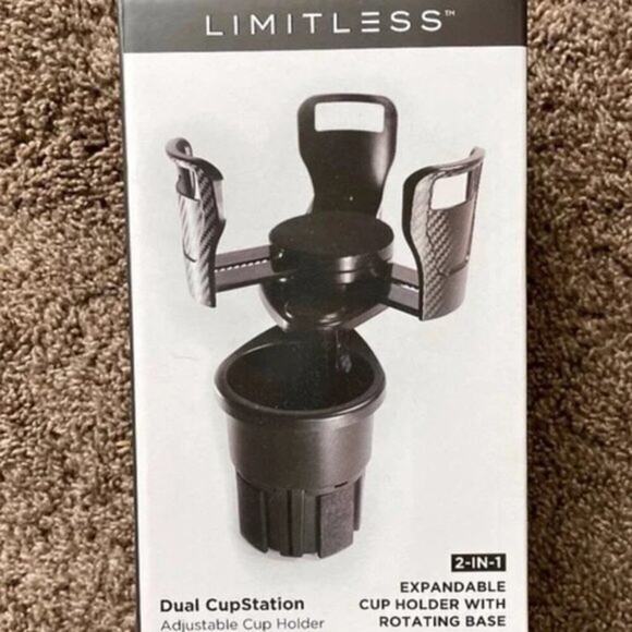 Limitless Dual Cup Holder Station - Picture 1 of 5